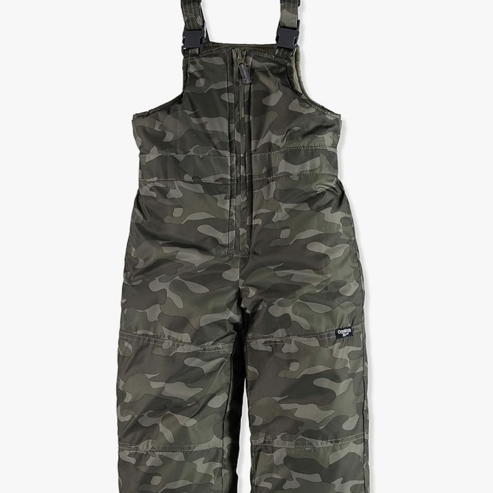 OshKosh B'gosh Green Camo Overalls